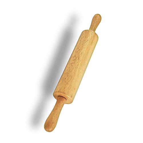 HelferX 17.6'' Long Wooden Rolling Pin