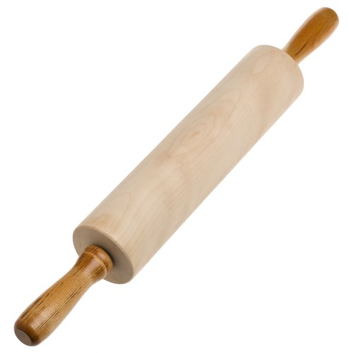 J.K. Adams 12-Inch-by-2-3/4-Inch Maple Wood Medium Gourmet Rolling Pin