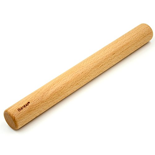 Bamber Wood Rolling Pin, 11 Inch by 1-1/5 Inch