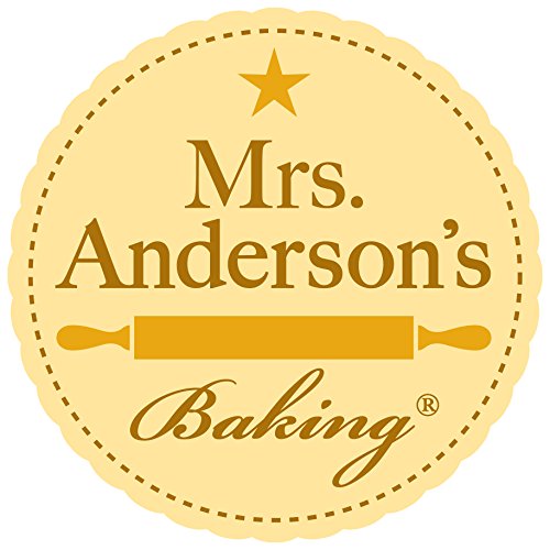 Mrs. Anderson’s Baking Wooden Rolling Pin, German Beechwood with Steel Ball Bearings, 10-Inch by 2-Inch